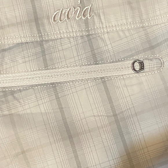 Avia Cream and Gray Athletic Shorts with Plaid Design - Picture 10 of 13